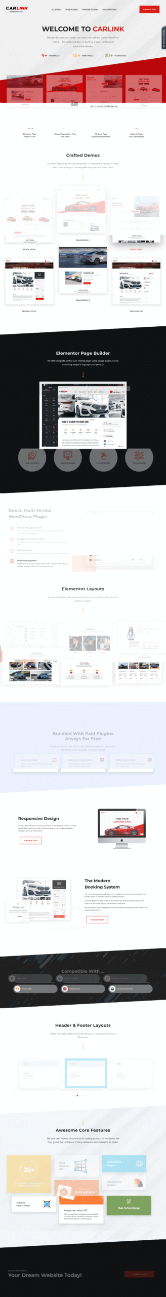 Automotive website design project 1